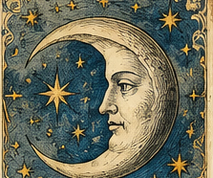 Ilustração simbólica de Lua
