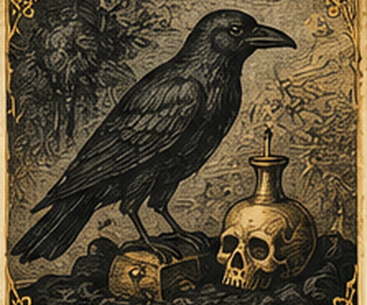 Ilustração simbólica de Nigredo